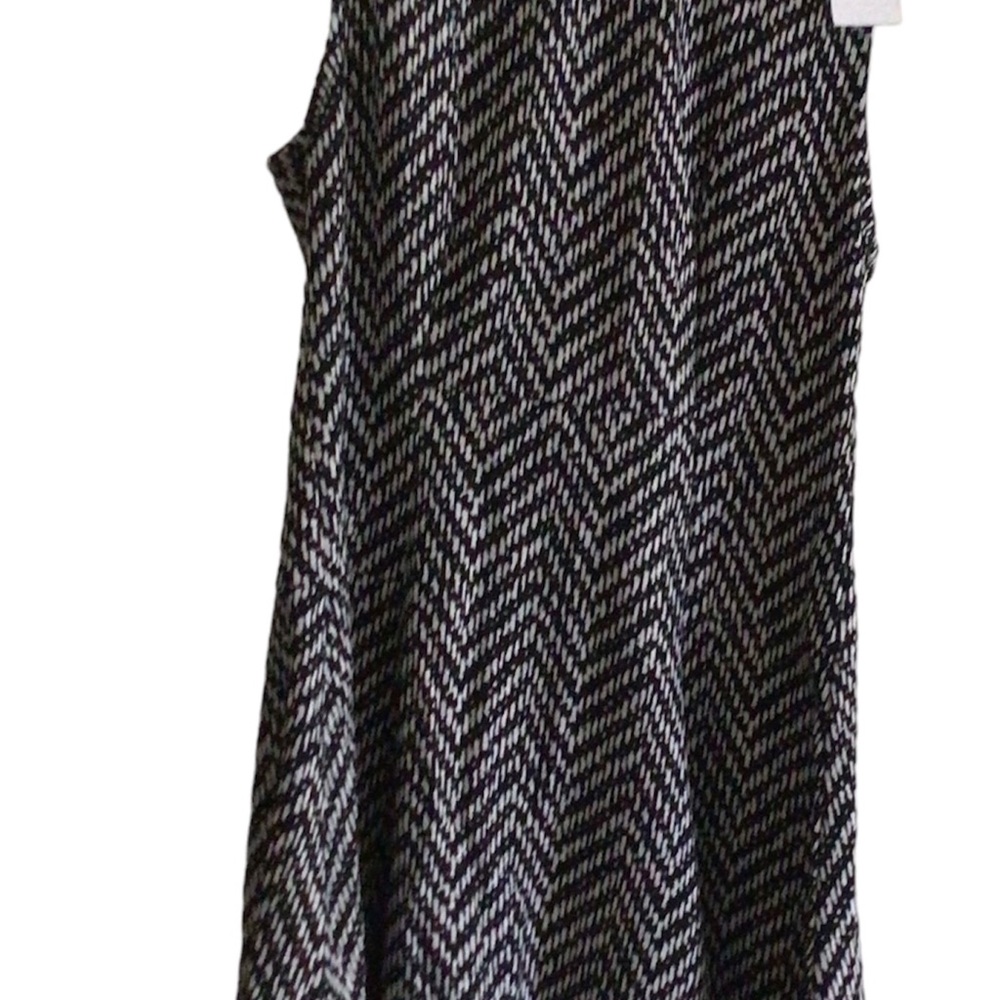 BCBGeneration Sleeveless Chevron Mini Dress